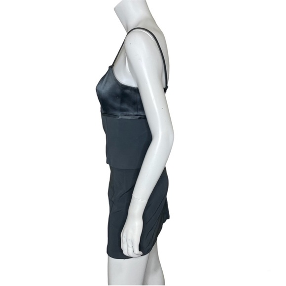 Vintage 90s cache gray skirt set women’s size M - Picture 4 of 11